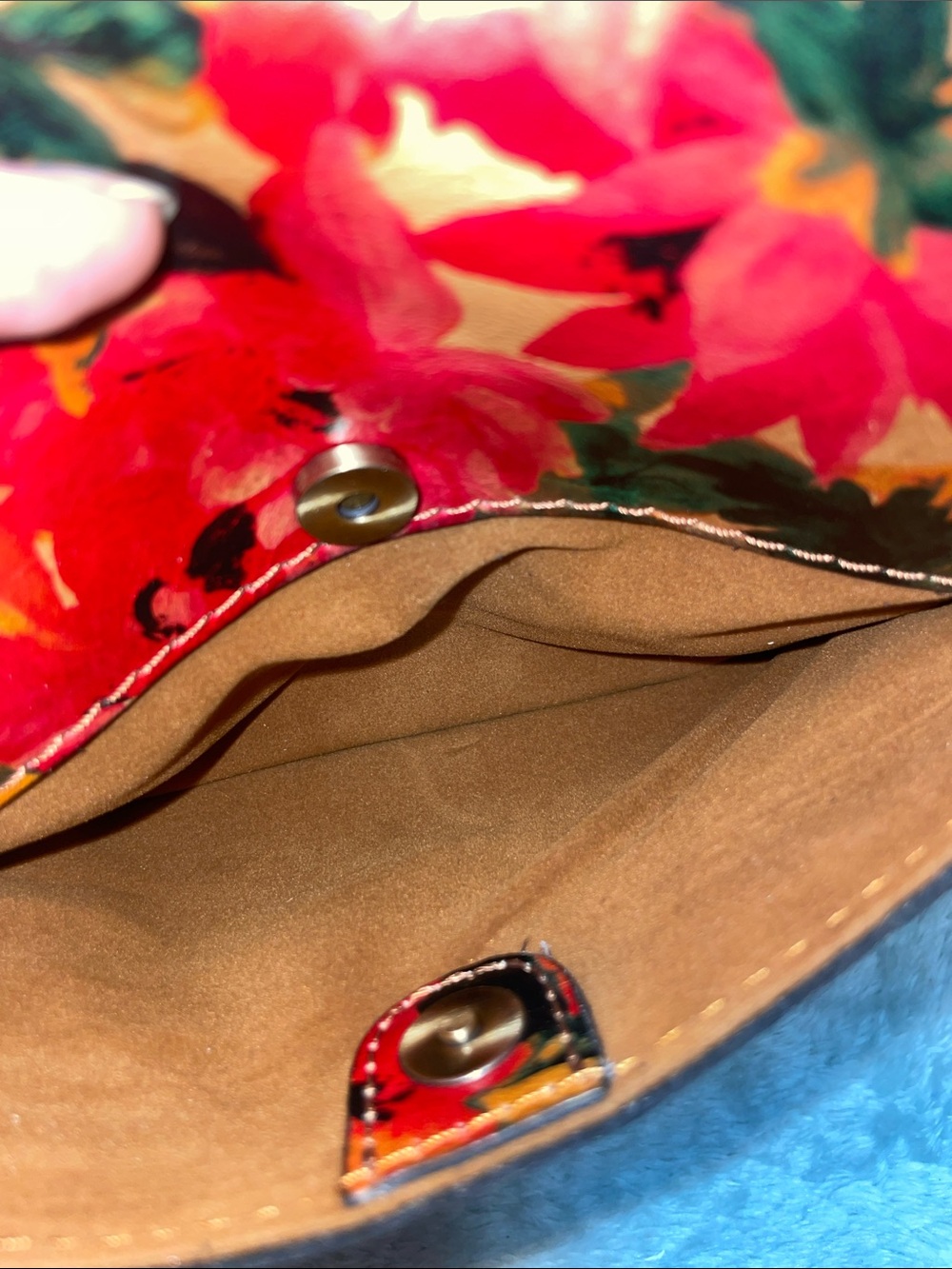 NWOT Patricia Nash ‘Lanza’ Spring Floral Crossbody - Picture 9 of 16